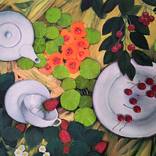 Breakfast on the grass - summer with the taste of cherries! by Ignata Vassileva