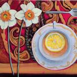 Tea with lemon by Ignata Vassileva