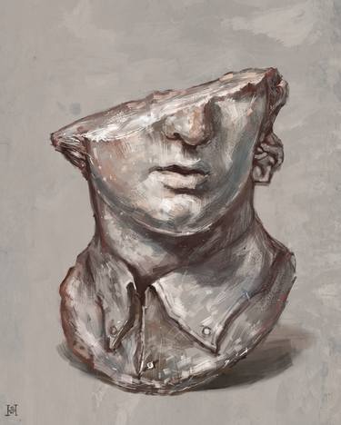 “Fragmentary Colossal Head of a Youth” thumb