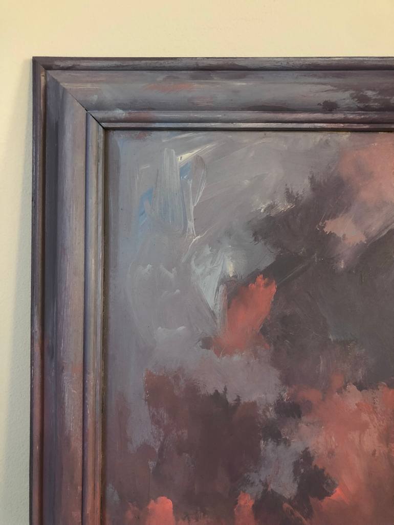 Original Impressionism Abstract Painting by Anita Kutsarova