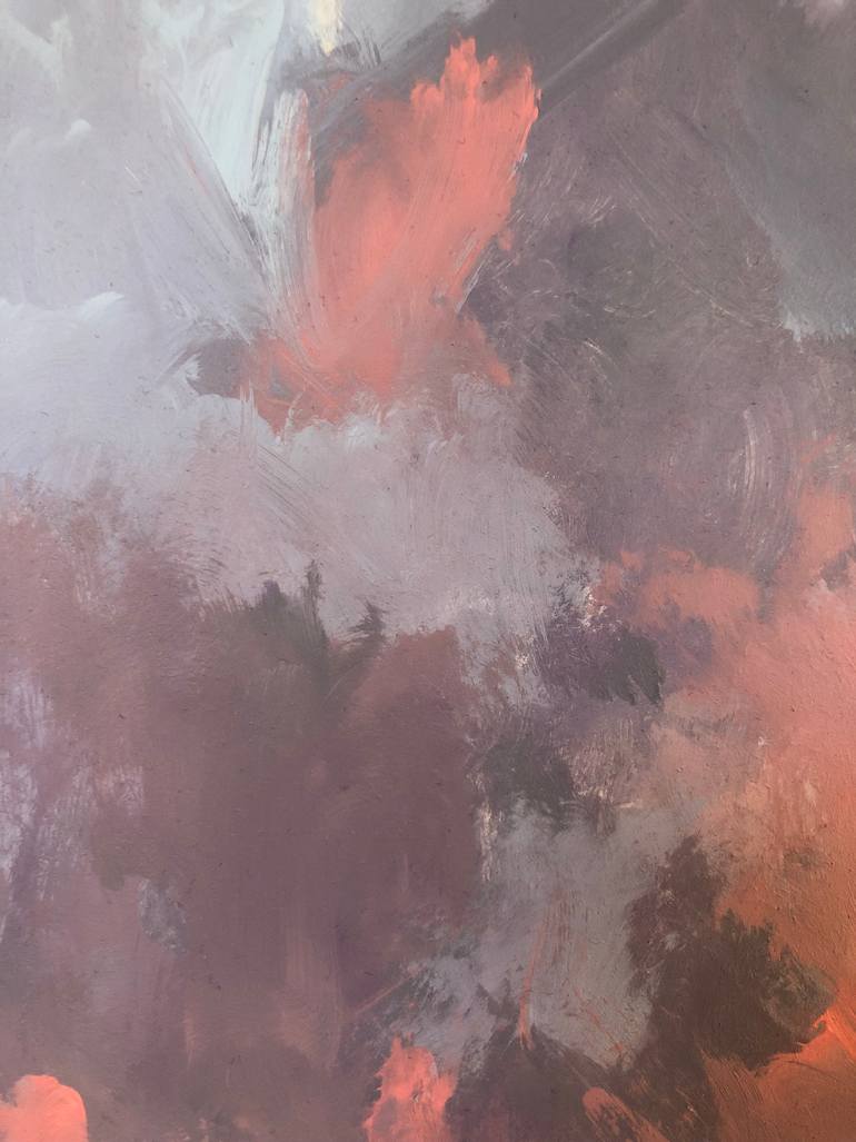 Original Impressionism Abstract Painting by Anita Kutsarova