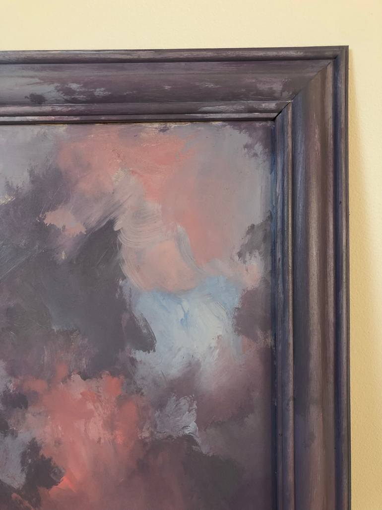 Original Impressionism Abstract Painting by Anita Kutsarova