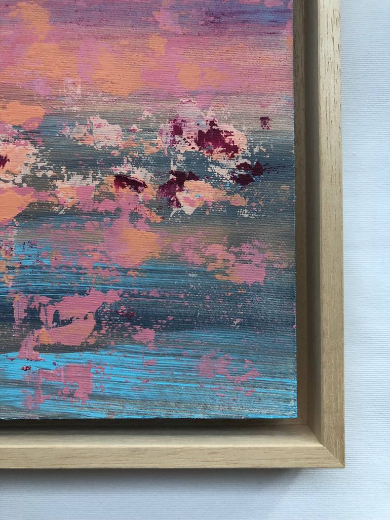 Original Abstract Expressionism Abstract Painting by Anita Kutsarova