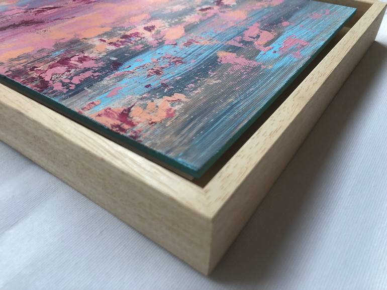 Original Abstract Expressionism Abstract Painting by Anita Kutsarova