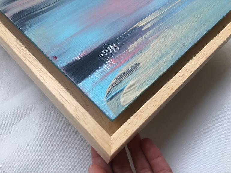 Original Abstract Expressionism Abstract Painting by Anita Kutsarova