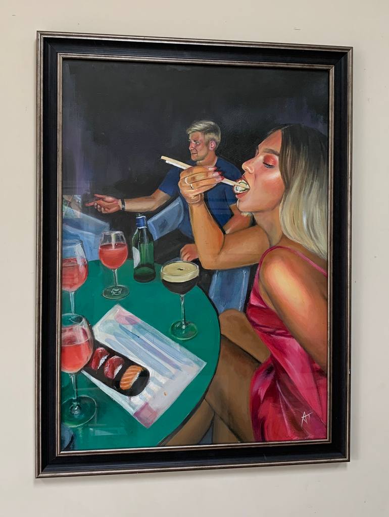 Original Figurative People Painting by Alice Todd