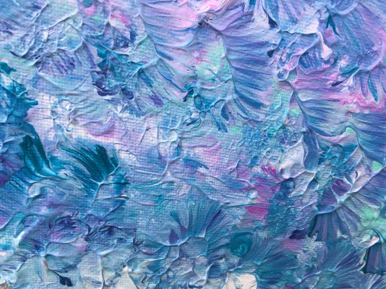 Original Abstract Expressionism Abstract Painting by Greta Bernotaite