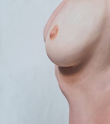 Print of Photorealism Nude Paintings by Kharl Louis-Jean