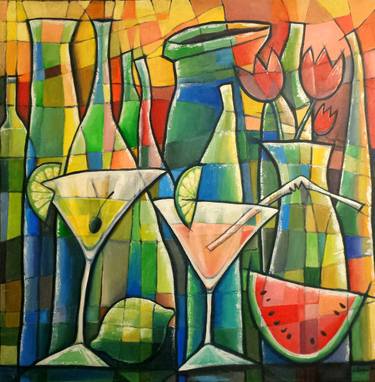 Print of Abstract Food & Drink Paintings by Valeria Barnhill