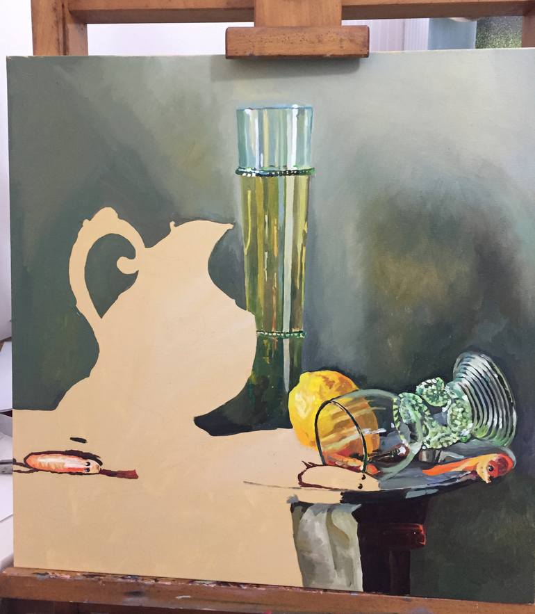 Original Realism Still Life Painting by Ann Gusé