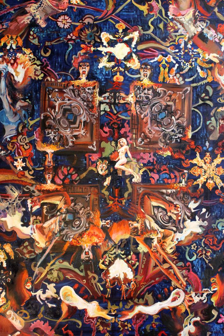 Original Abstract Painting by Eva Schumy