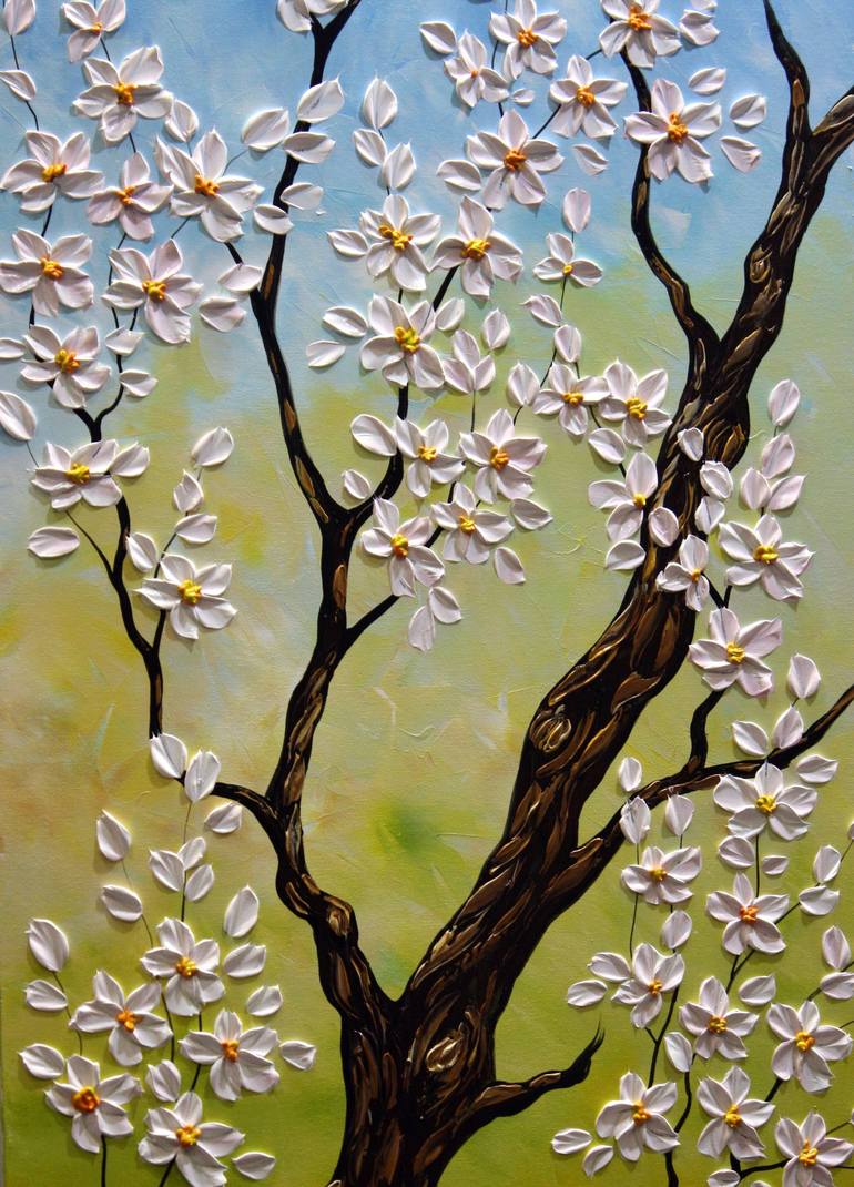 Original Floral Painting by Nataliya Stupak