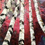 Red Forest by Nataliya Stupak