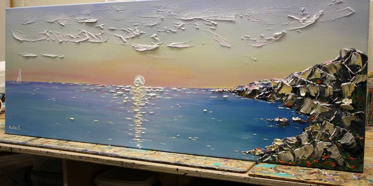 Original Seascape Painting by Nataliya Stupak