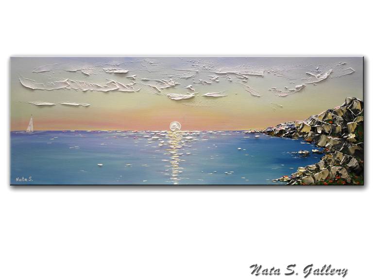 Original Seascape Painting by Nataliya Stupak