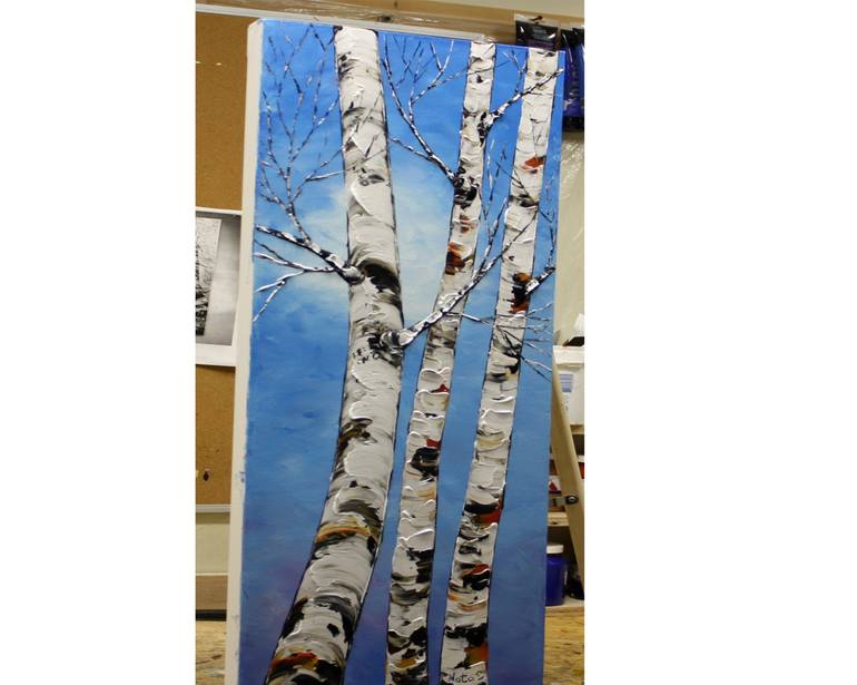 Original Tree Painting by Nataliya Stupak