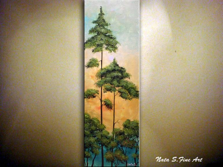 Original Abstract Tree Painting by Nataliya Stupak