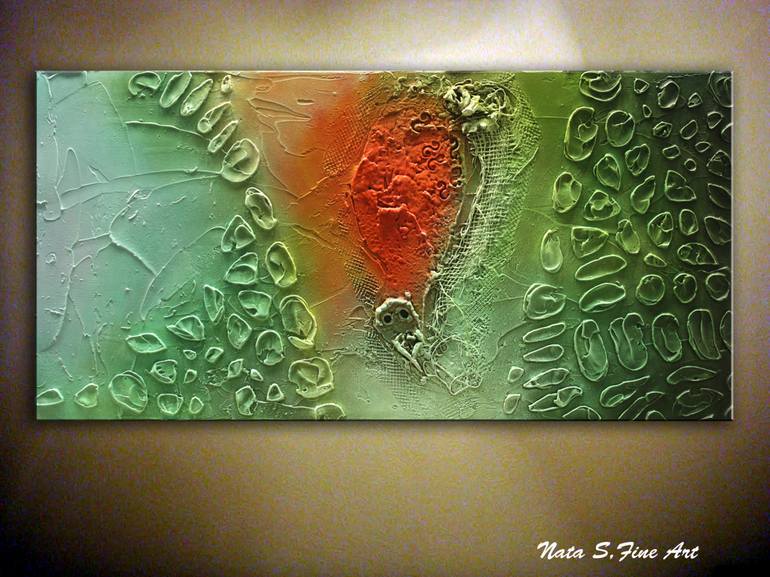 Original Fine Art Abstract Painting by Nataliya Stupak