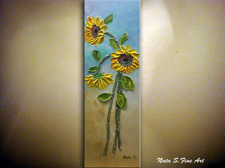 Original Floral Painting by Nataliya Stupak