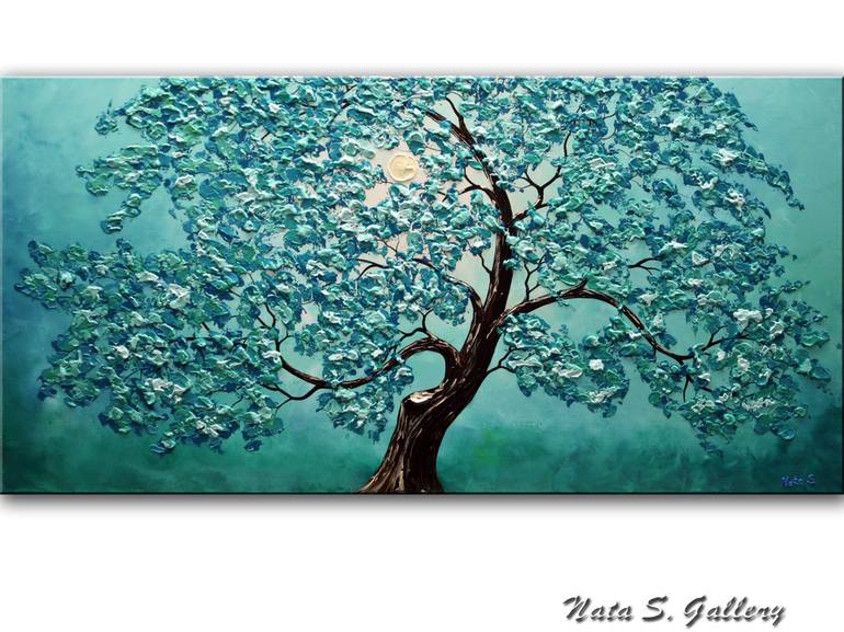 Original Tree Painting by Nataliya Stupak