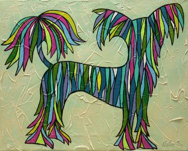 Print of Abstract Dogs Paintings by Nataliya Stupak