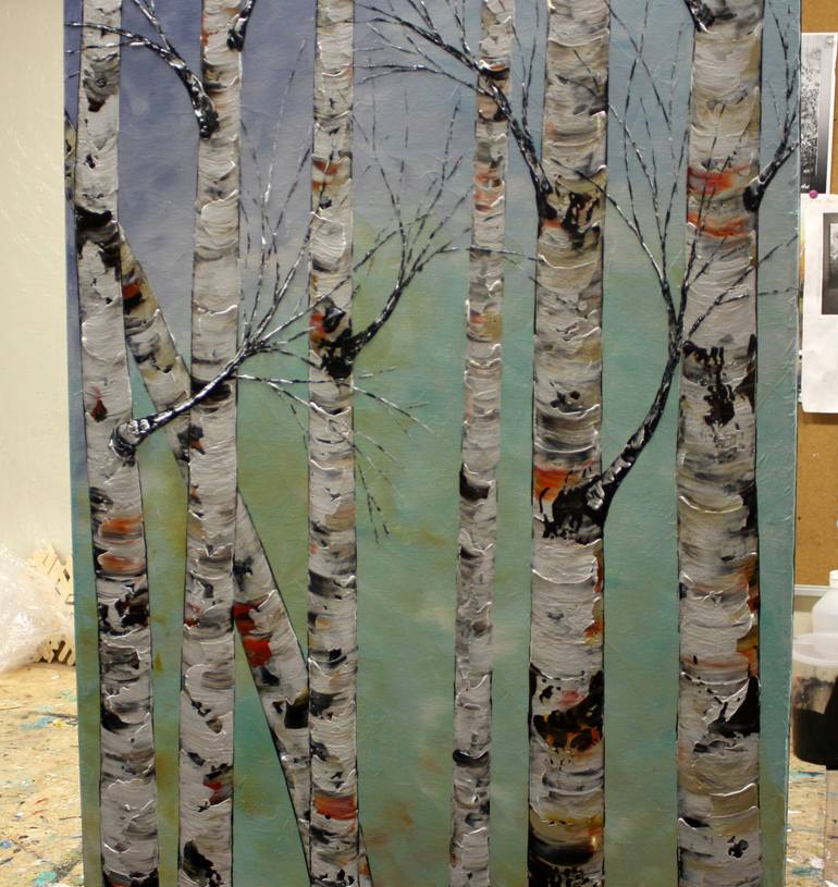 Original Tree Painting by Nataliya Stupak