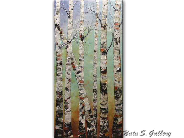 Original Abstract Tree Painting by Nataliya Stupak