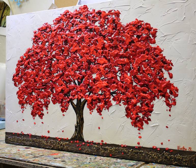 Original Abstract Landscape Painting by Nataliya Stupak