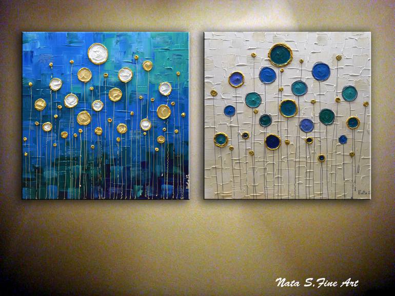 Original Fine Art Abstract Painting by Nataliya Stupak