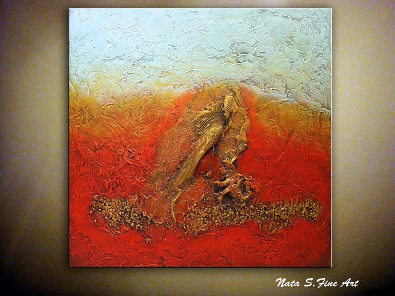 Original Fine Art Abstract Painting by Nataliya Stupak