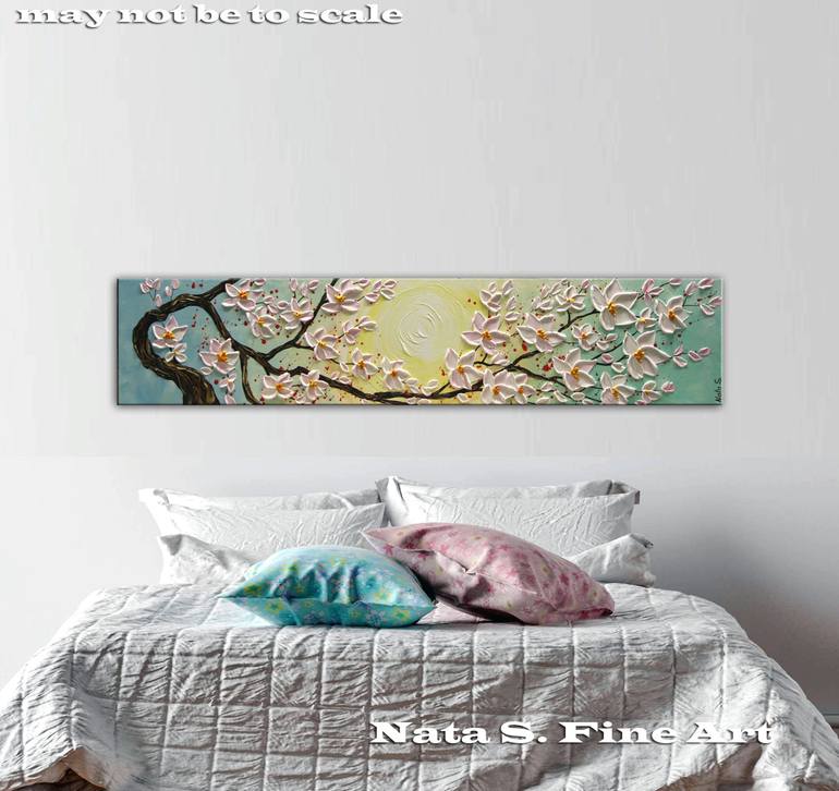 Original Abstract Floral Painting by Nataliya Stupak