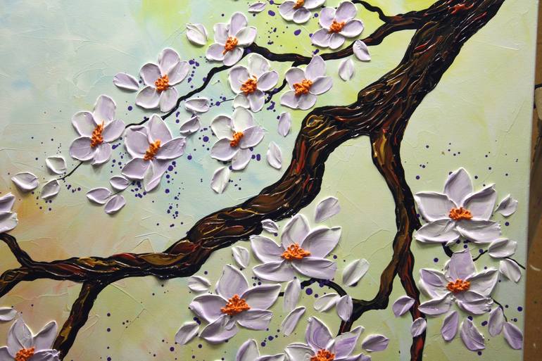 Original Floral Painting by Nataliya Stupak