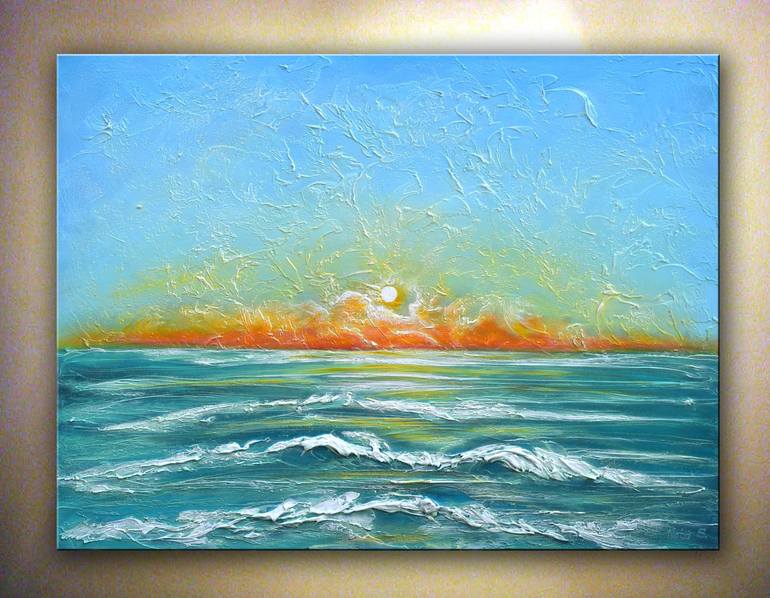 Original Abstract Landscape Painting by Nataliya Stupak