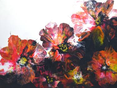 Print of Abstract Floral Paintings by Nataliya Stupak