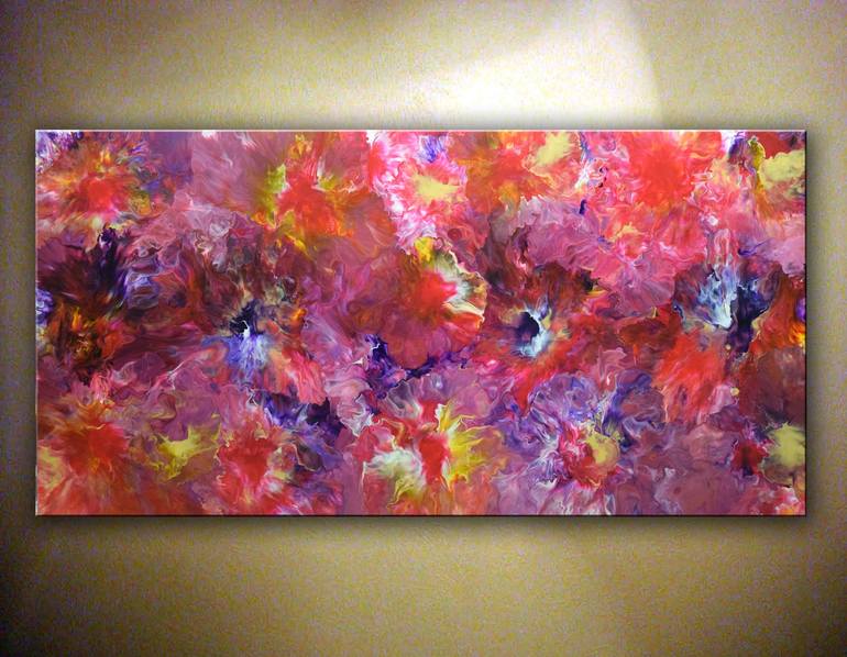 Original Art Deco Abstract Painting by Nataliya Stupak