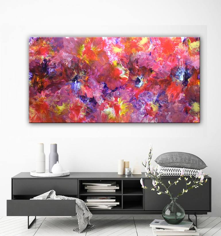 Original Art Deco Abstract Painting by Nataliya Stupak