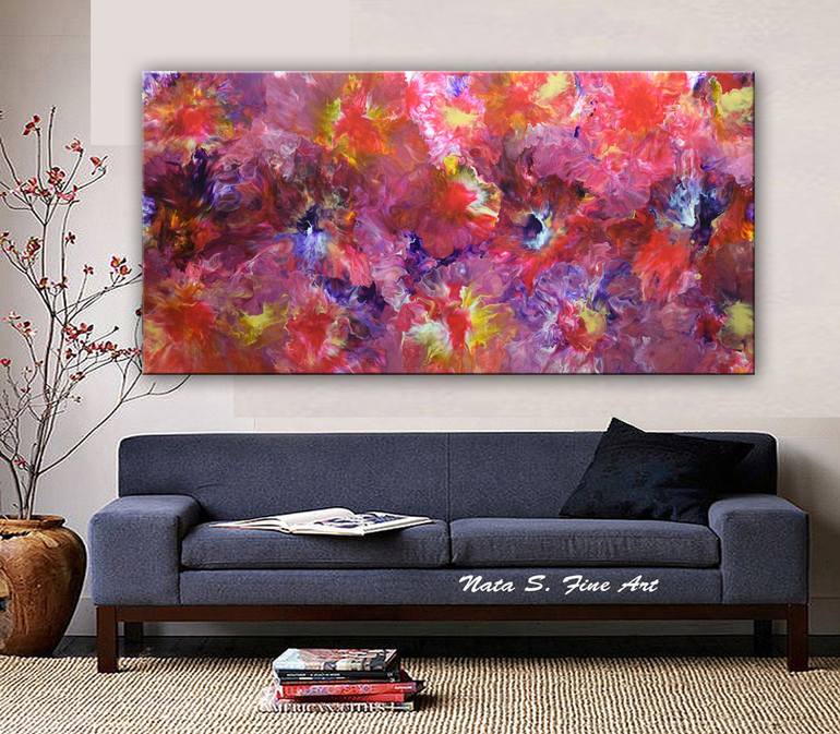 Original Art Deco Abstract Painting by Nataliya Stupak