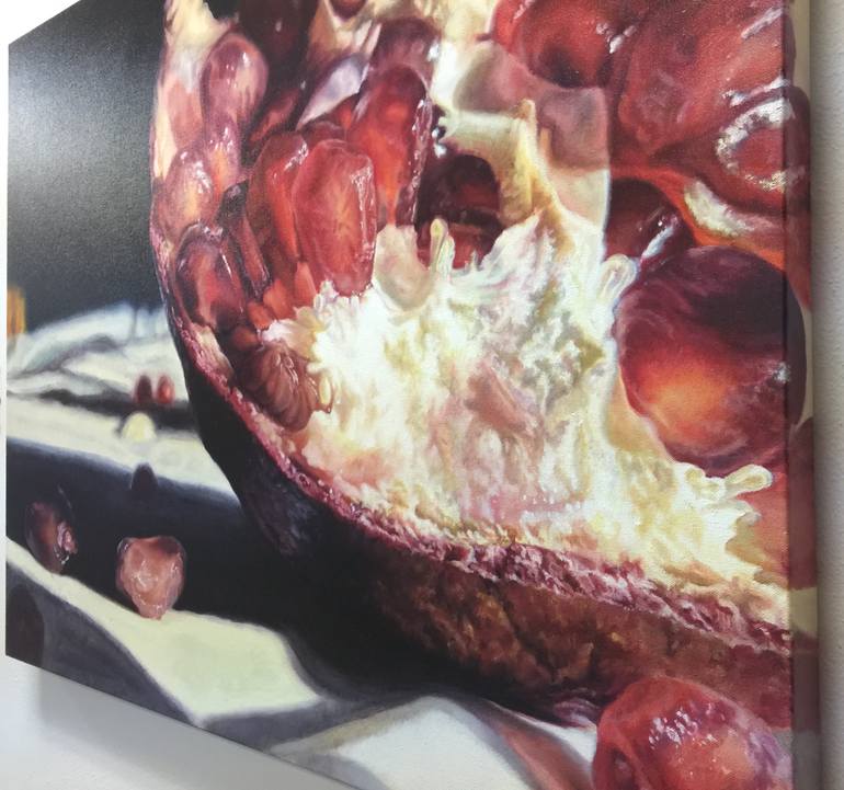Original Photorealism Still Life Painting by Hannah Moghbel