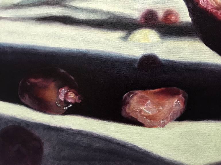 Original Photorealism Still Life Painting by Hannah Moghbel
