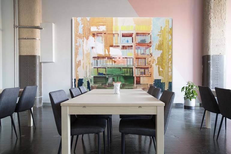 Original Expressionism Abstract Painting by Roosmarijn Ten Hoopen