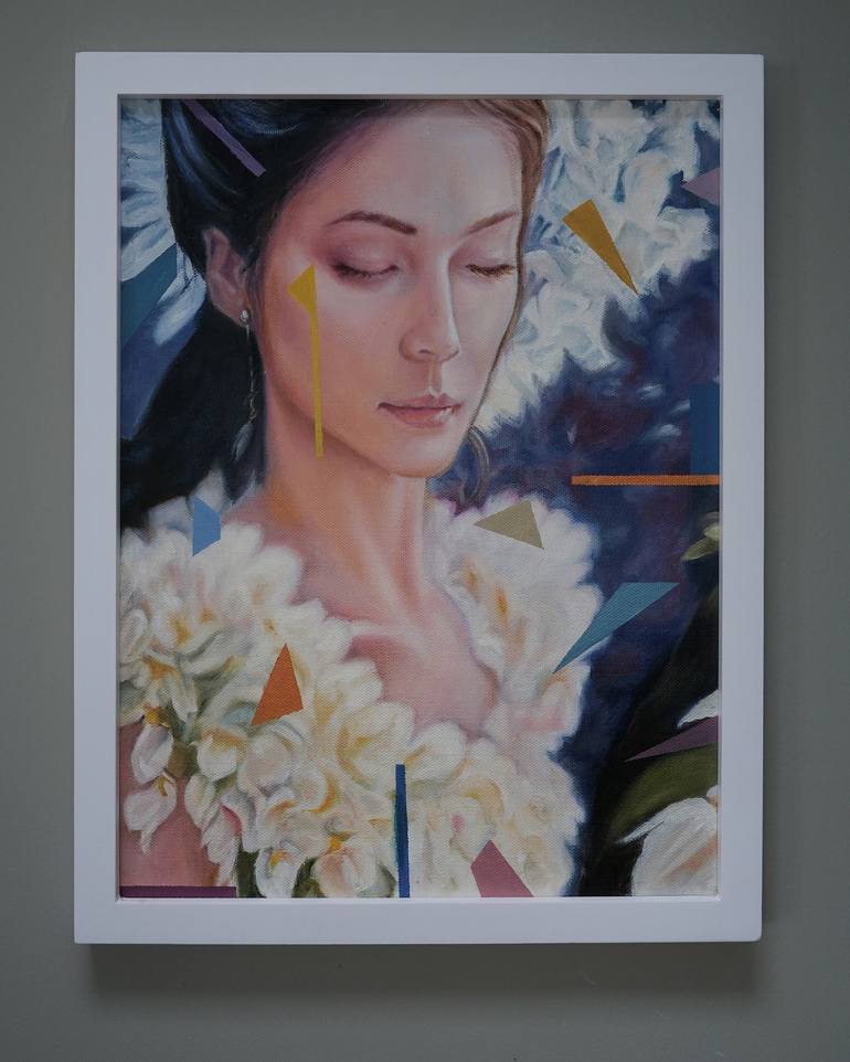 Original Portrait Painting by Wilbert Tiongson