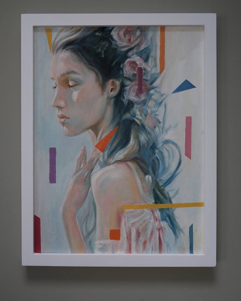 Original Portrait Painting by Wilbert Tiongson