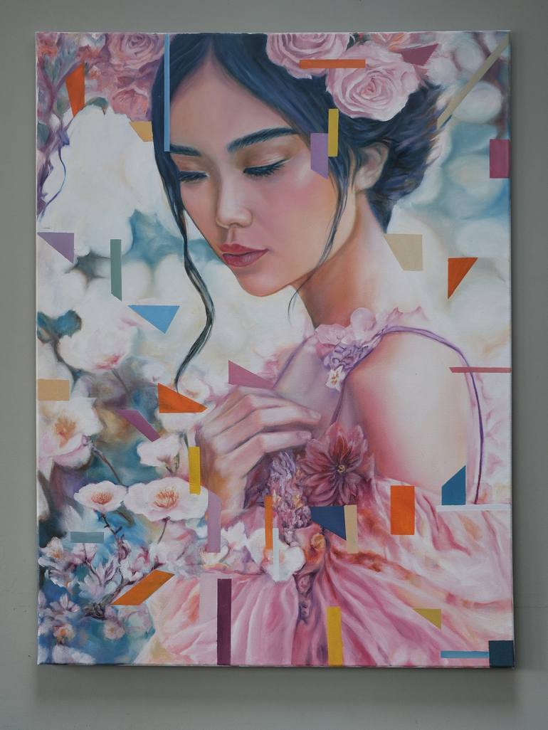 Original Portrait Painting by Wilbert Tiongson