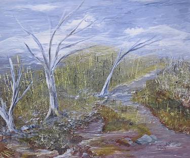 Print of Expressionism Nature Paintings by Elizabeth Kendall
