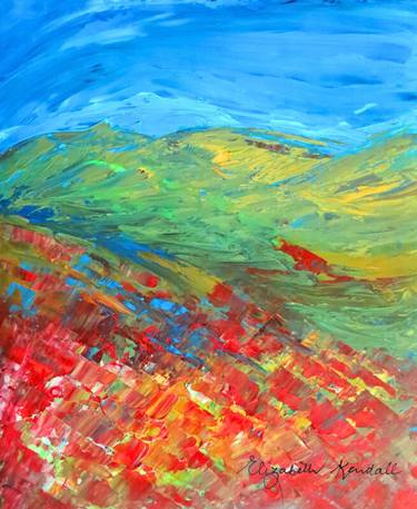 Original Abstract Paintings by Elizabeth Kendall