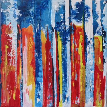 Original Abstract Expressionism Abstract Paintings by Elizabeth Kendall