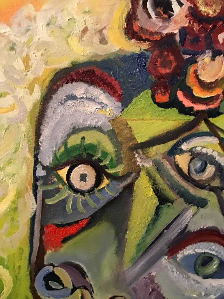 Original Abstract Expressionism Abstract Painting by Eric Henty