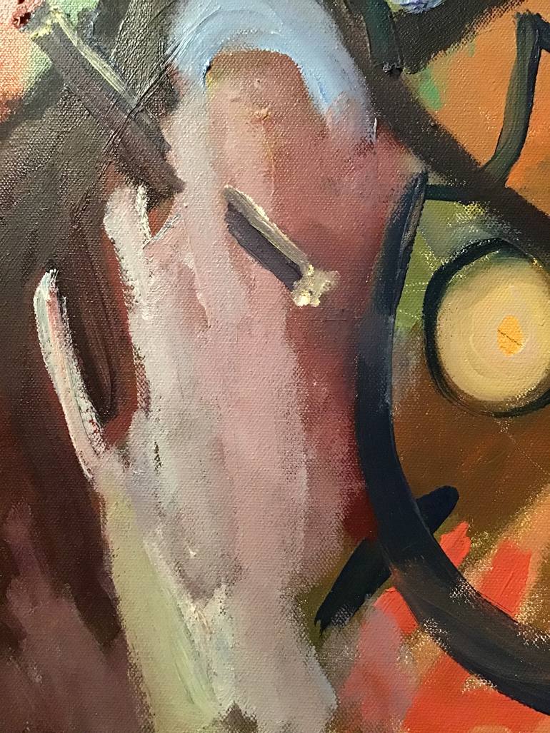 Original Abstract Expressionism Abstract Painting by Eric Henty