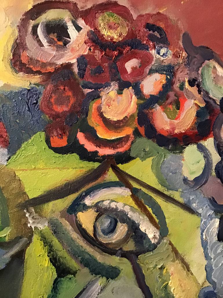 Original Abstract Expressionism Abstract Painting by Eric Henty