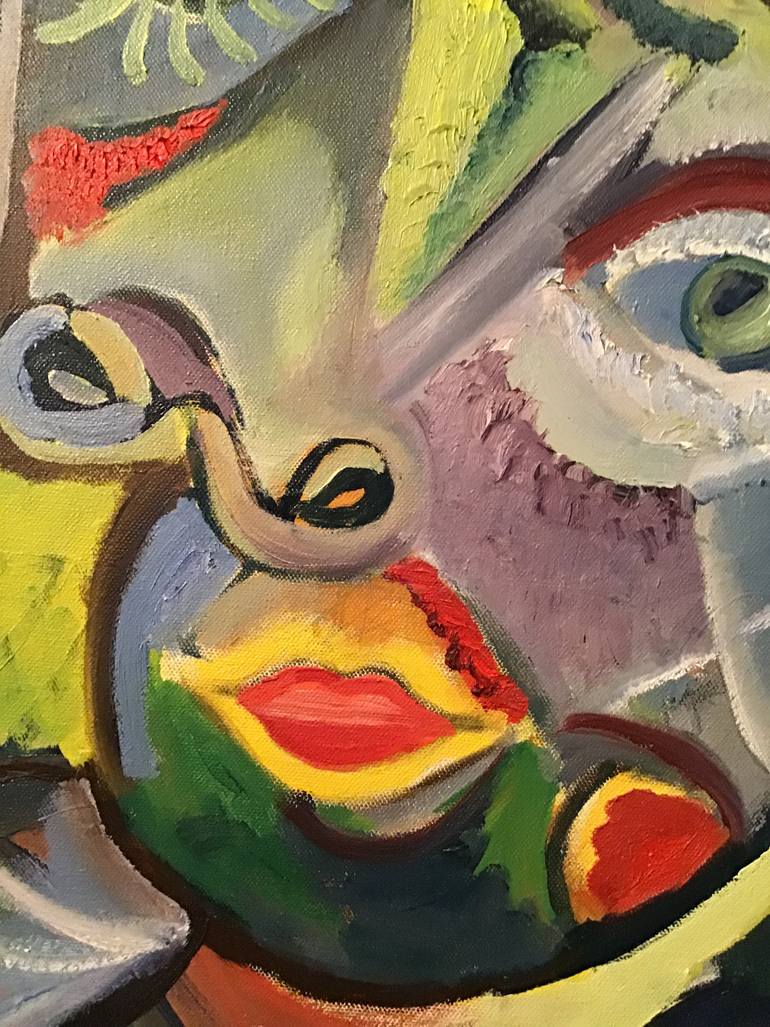 Original Abstract Expressionism Abstract Painting by Eric Henty